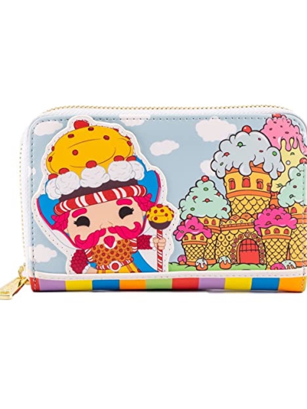 NWT Loungefly x Funco Pop! Candy Land “Take Me To The Candy” Zip Around Wallet